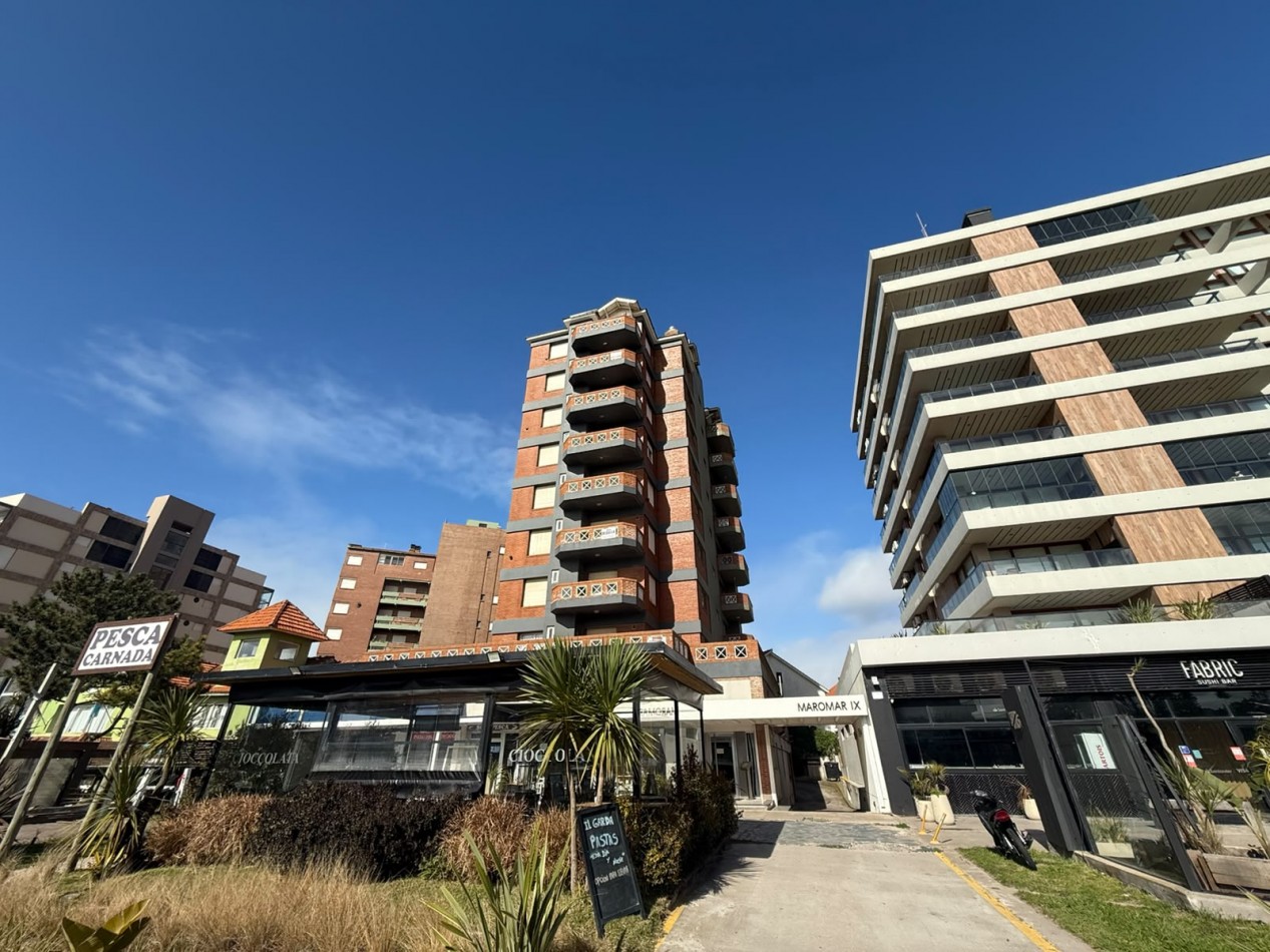 Departamento 3 amb en Pinamar con vista al mar