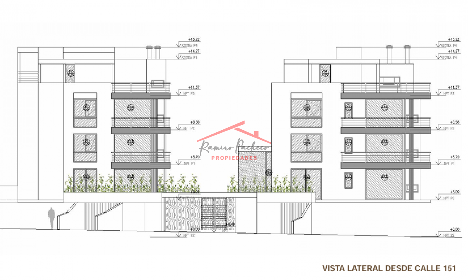 Lote multifamiliar en venta  en Villa Gesell