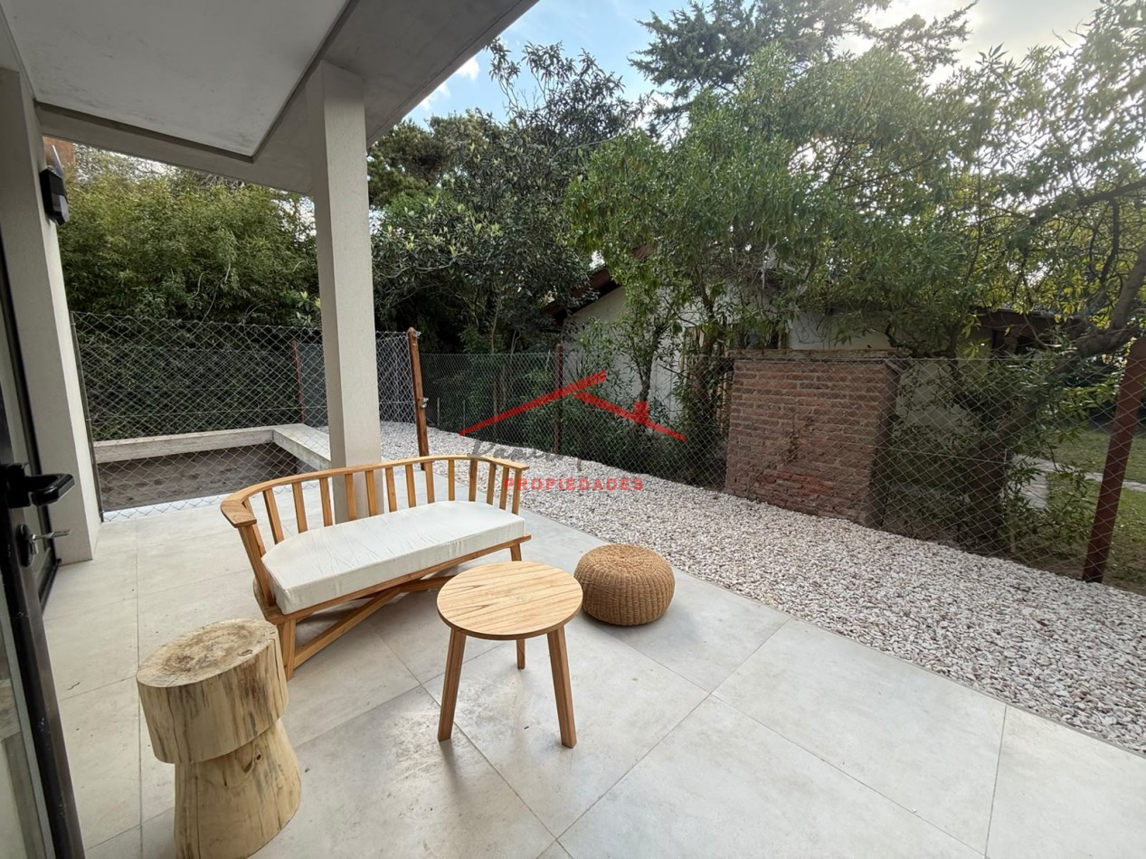 Departamento 2 ambientes a 50 mts del mar en Valeria del Mar