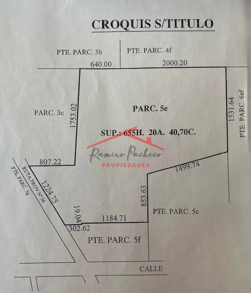 Campo en venta en Gral. Madariaga