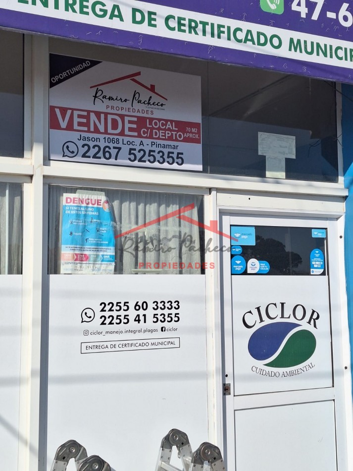 Local con departamento en venta en Villa Gesell