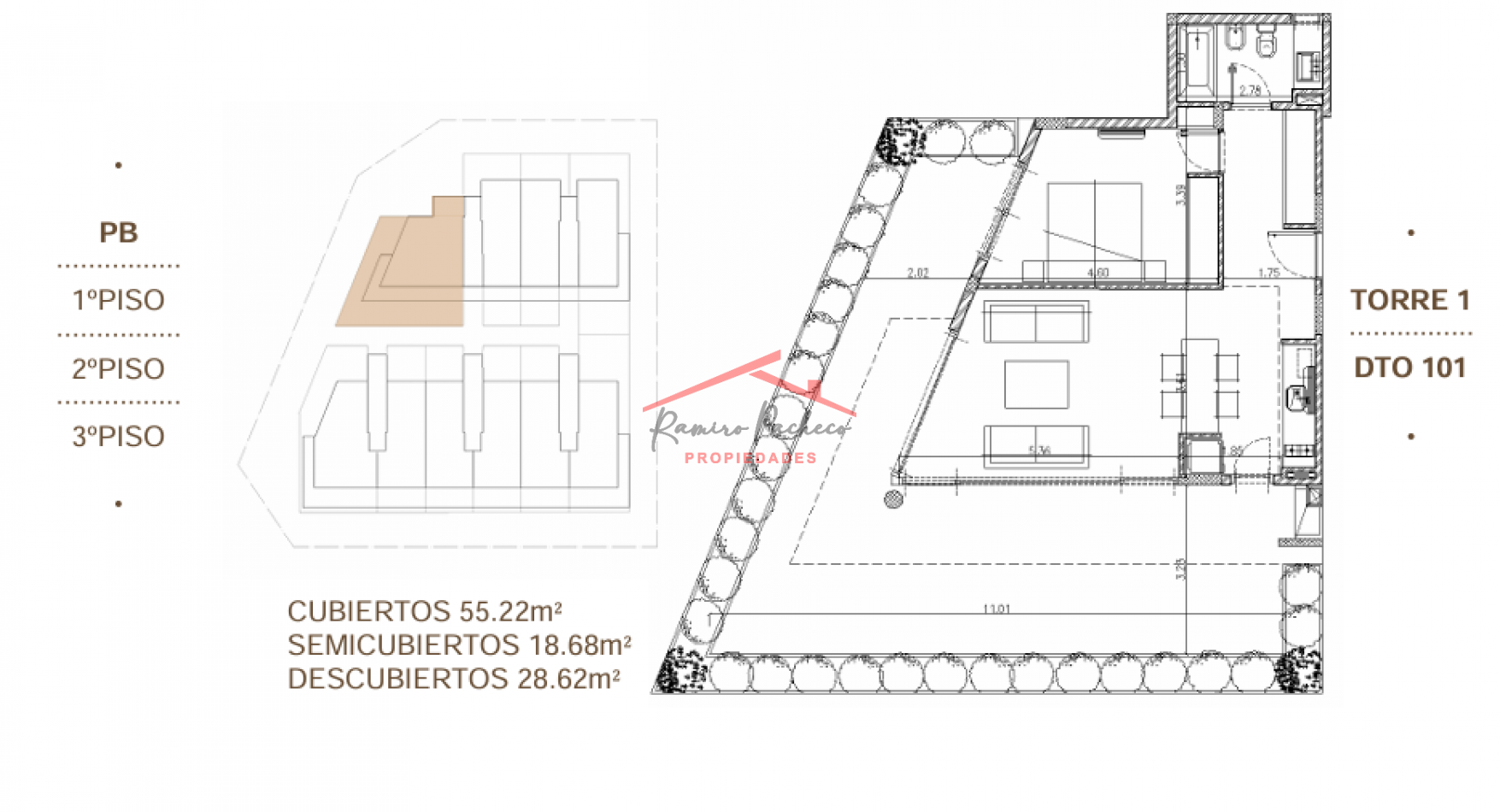Lote multifamiliar en venta  en Villa Gesell