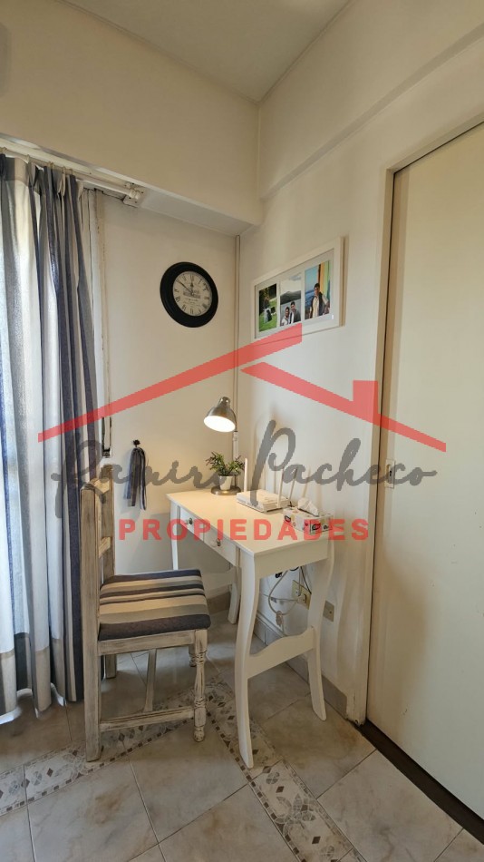 Se vende departamento tres ambientes en pinamar con vista al mar