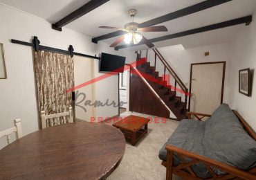 Duplex 3 ambientes en Pinamar
